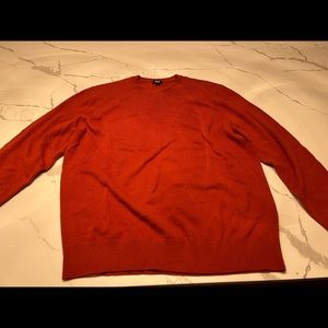 cashmere sweater red
